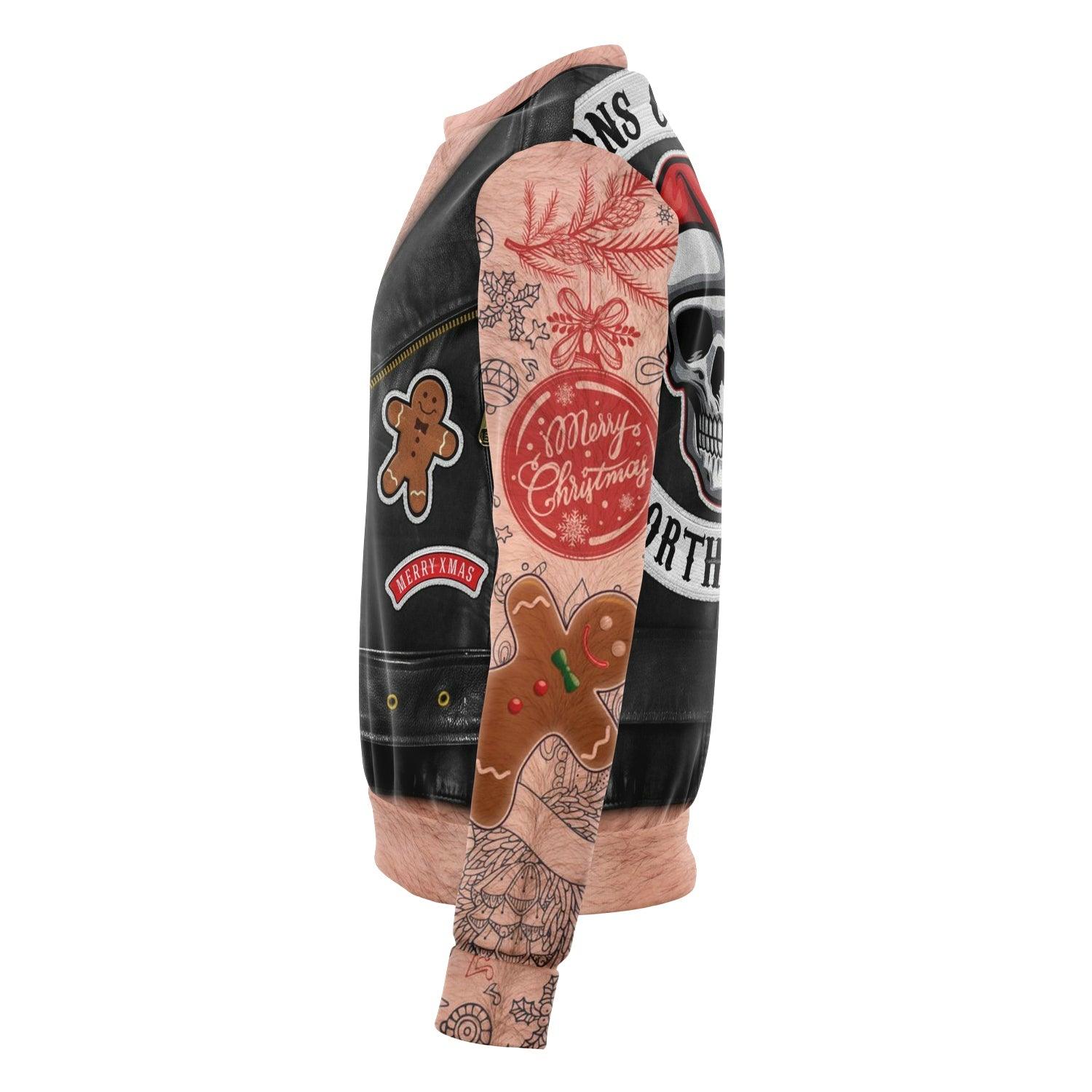 Son Of Santa Tattoo Ugly Christmas Sweater