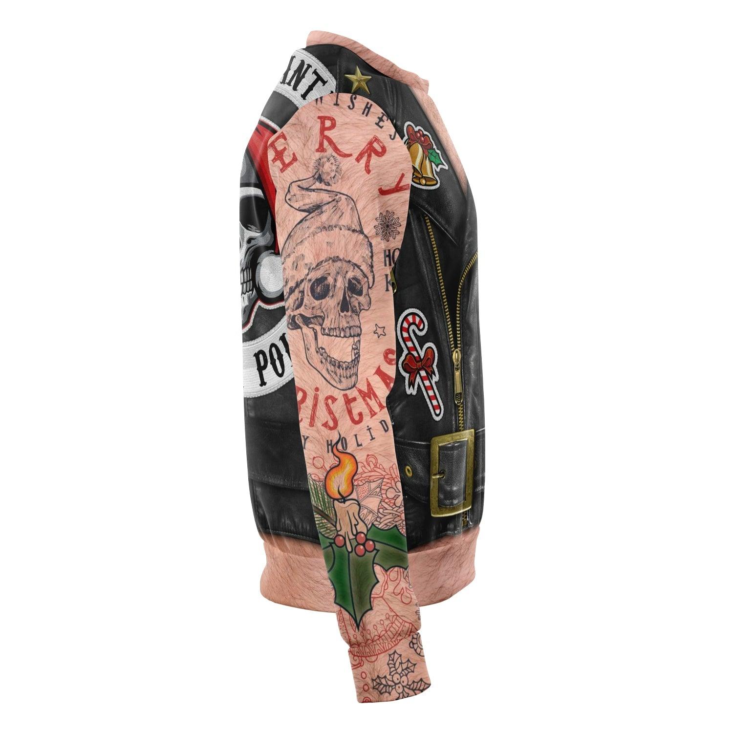 Son Of Santa Tattoo Ugly Christmas Sweater