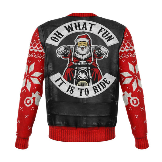 Sons Of Santa Red Ugly Christmas Sweater