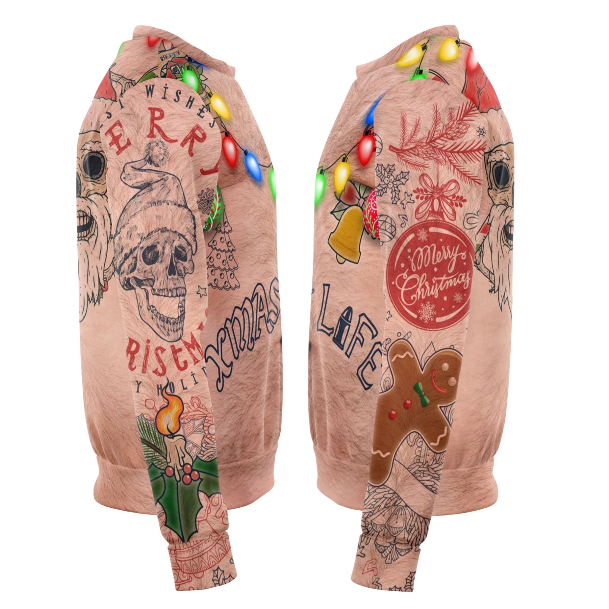Hairy Chest Ugly Sweater