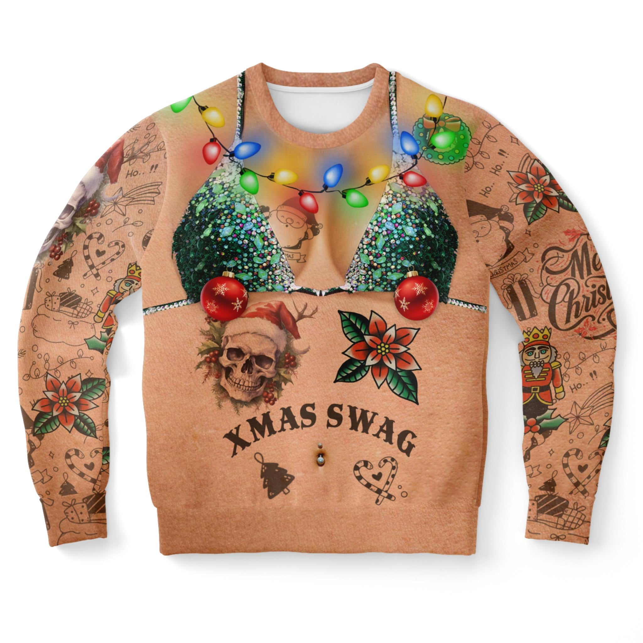 Beach Body Xmas Ugly Sweater