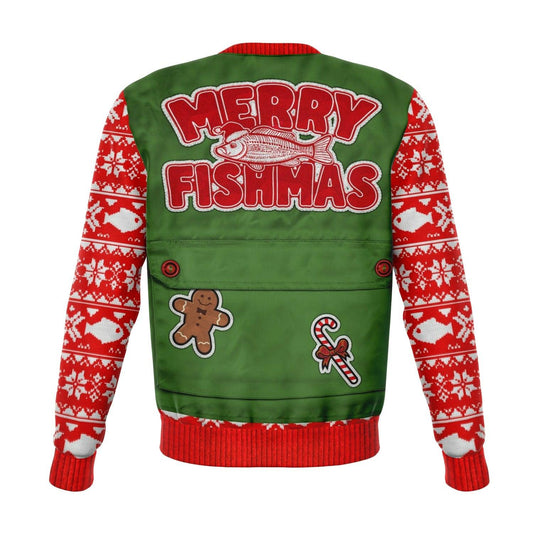 Merry Fishmas Ugly Christmas Sweater