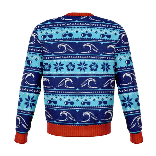 Jingle Bells Surfing Swells Ugly Christmas Sweater